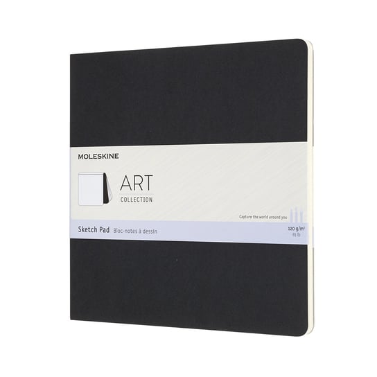 Art Sketch Pad Album Moleskine Square (19x19 cm), czarny, 48 stron Moleskine