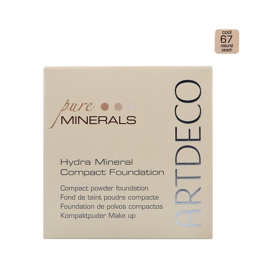 Artdeco Pure Minerals Hydra Nawilżający Podkład Mineralny W Pudrze 67 Natural Peach 10G Artdeco