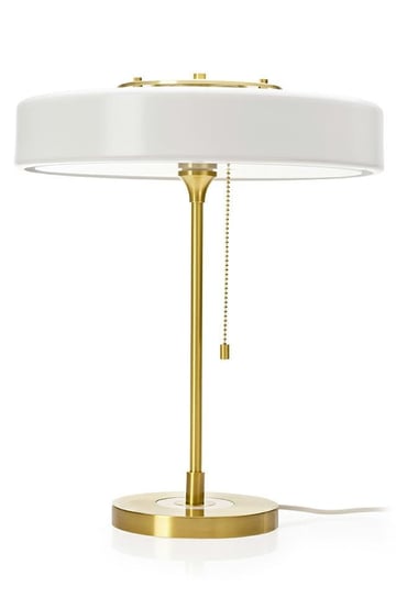 ARTE biało-złota lampa stołowa King Home