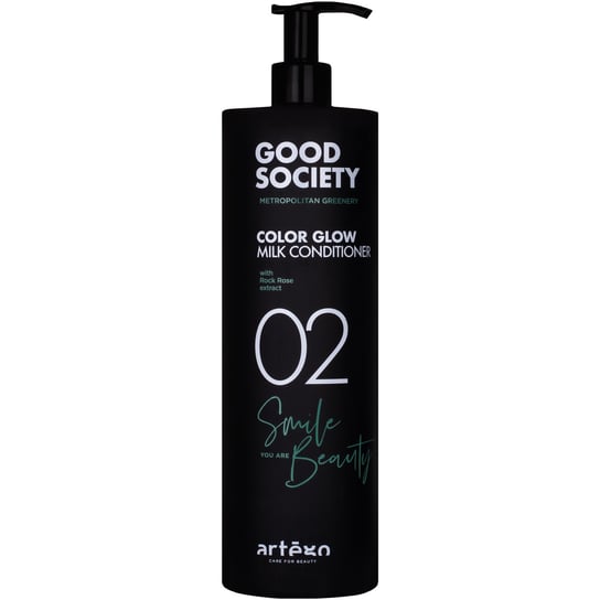 Artego, Good Society Color Glow Conditioner 02 1000, Odżywka Do Włosów Farbowanych, Pielęgnuje I Zabezpiecza Kolor, 1000 Ml Artego