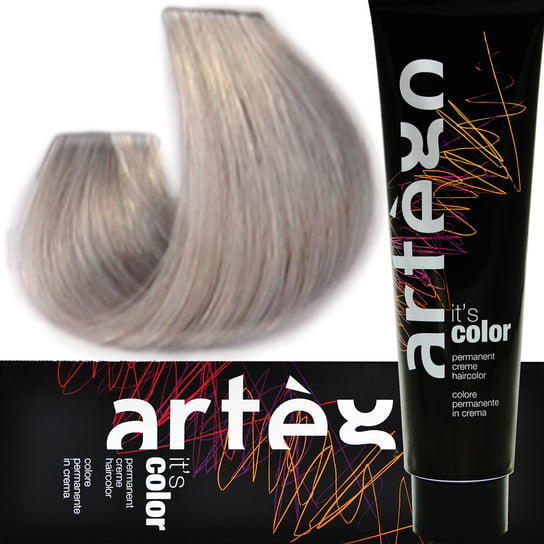 Artego, It's Color, farba do włosów 10,1 > 10A Platynowy Popielaty Blond, 150 ml Artego
