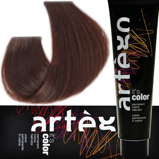 Artego, It's Color, farba do włosów 5,41 > 5KA Jasno Miedziano-Popielaty Brąz, 150 ml Artego