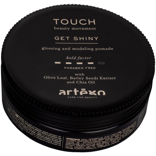 Artego TOUCH Get Shiny nabłyszczający wosk do stylizacji włosów 100ml lekko utrwala, nawilża, odżywia i wzmacnia Artego