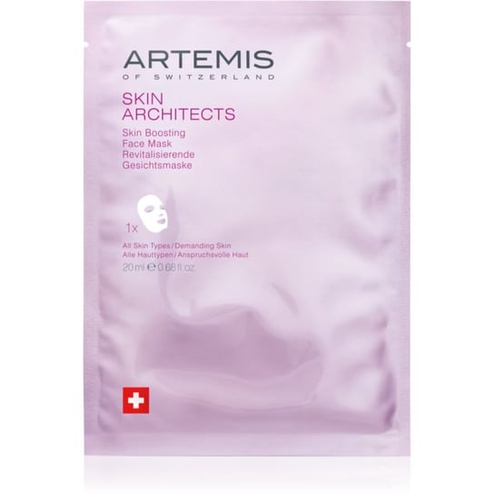 ARTEMIS SKIN ARCHITECTS Skin Boosting maseczka w płachcie o działaniu energetyzującym 20 ml ARTEMIS