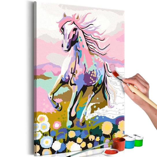 Artgeist, zestaw kreatywny, obraz do samodzielnego malowania - Bajkowy koń ARTGEIST
