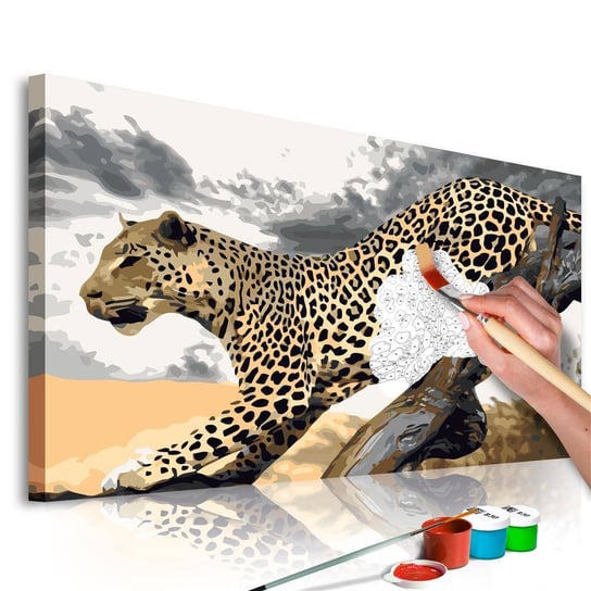 Artgeist, zestaw kreatywny, obraz do samodzielnego malowania - Gepard ARTGEIST