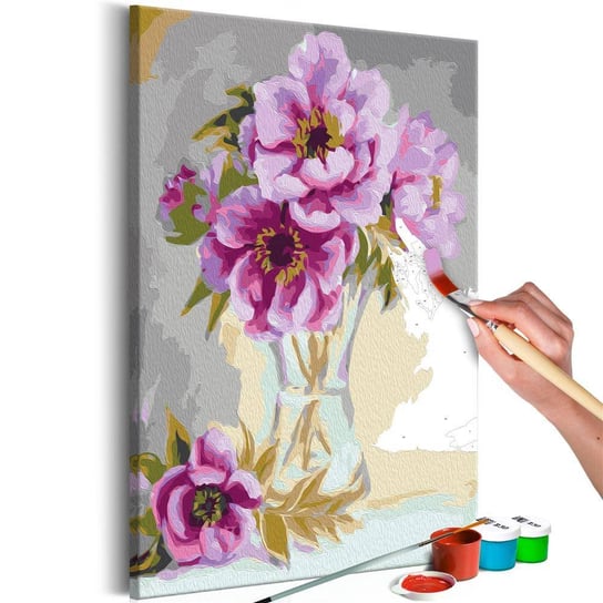 Artgeist, zestaw kreatywny, obraz do samodzielnego malowania - Kwiaty w wazonie ARTGEIST