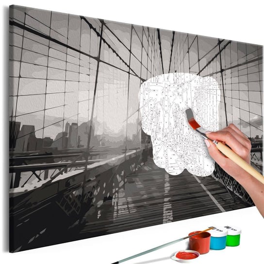 Artgeist, zestaw kreatywny, obraz do samodzielnego malowania - Nowojorski most ARTGEIST