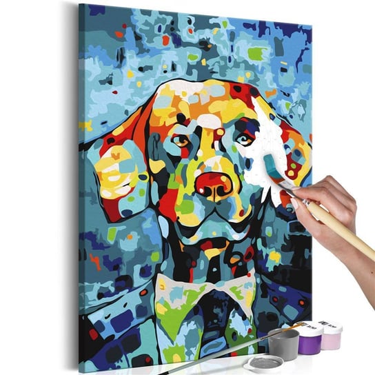 Artgeist, zestaw kreatywny, obraz do samodzielnego malowania - Pies (portret) ARTGEIST