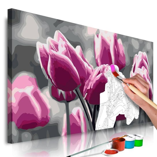 Artgeist, zestaw kreatywny, obraz do samodzielnego malowania - Pole tulipanów ARTGEIST