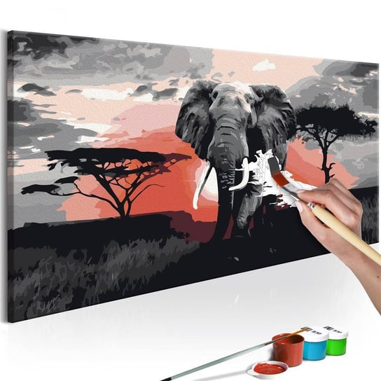 Artgeist, zestaw kreatywny, obraz do samodzielnego malowania - Słoń (Afryka) ARTGEIST