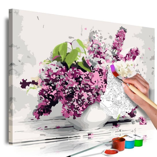 Artgeist, zestaw kreatywny, obraz do samodzielnego malowania - Wazon i kwiaty ARTGEIST