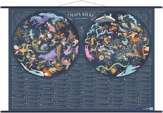 ArtGlob, Mapa Nieba Młodego Odkrywcy XL - mapa ścienna dla dzieci Opracowanie zbiorowe