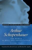 Arthur Schopenhauer: The World as Will and Presentation, Volume Two Schopenhauer Arthur