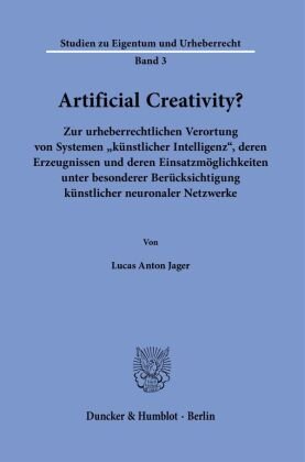Artificial Creativity? Duncker & Humblot