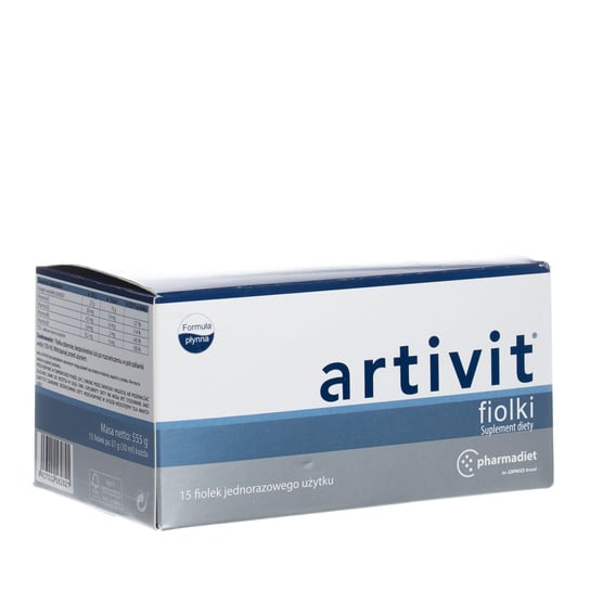 Artivit, suplement diety, 15 fiolek jednorazowego użytku Artivit