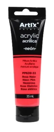 Artix PP639-33 NEON PINK farba akrylowa 35 ml Inna marka