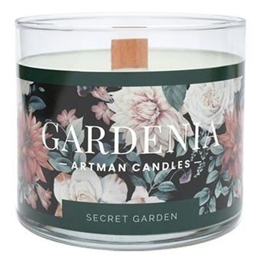 Artman Candles Świeca zapachowa Gardenia Secret Garden - cylinder mały Artman