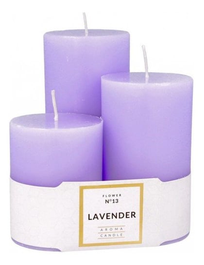 Artman Candles Świeca zapachowa Glass Classic Perfume Lavender 3szt Artman