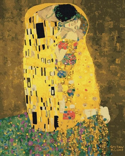 Artnapi 40x50cm Malowanie Po Numerach - Pocałunek (Gustav Klimt) - Bez Ramy artnapi