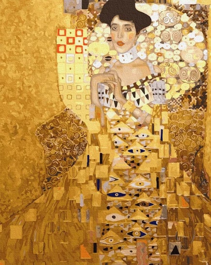 Artnapi 40x50cm Obraz Do Malowania Po Numerach Na Drewnianej Ramie - Portret Adele Bloch-Bauer I Gustav Klimt artnapi