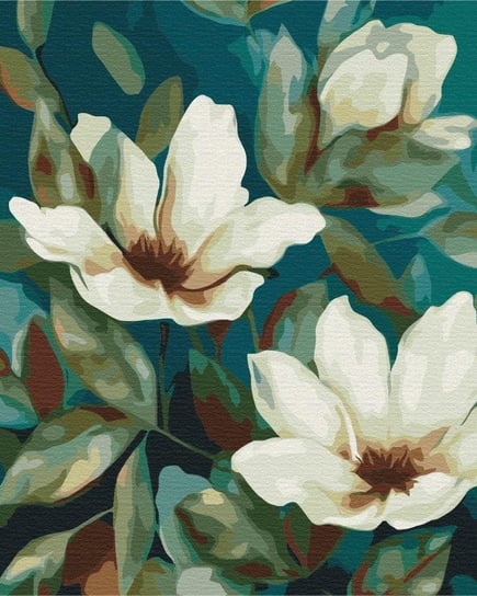 Artnapi 40x50cm Zestaw Do Malowania Po Numerach - Czułość Kwiatów Malowanie Po Numerach - Na Drewnianej Ramie artnapi
