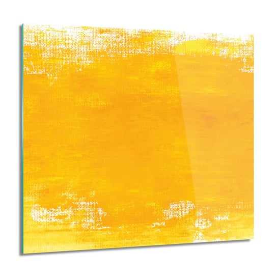 ArtprintCave, Akryl żółta plama Obraz na szkle ścienny, 60x60 cm ArtPrintCave
