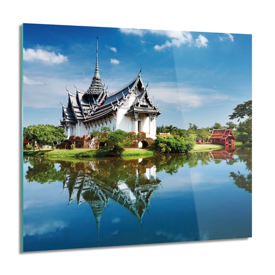 ArtprintCave, Bangkok pałac natura Foto na szkle ścienne, 60x60 cm ArtPrintCave