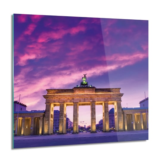 ArtprintCave, Brama brandenburska Obraz szklany na ścianę, 60x60 cm ArtPrintCave