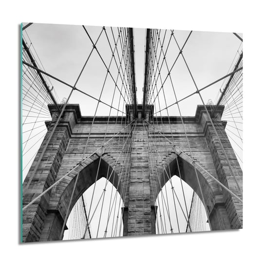 ArtprintCave, Brooklyn most USA Foto szklane na ścianę, 60x60 cm ArtPrintCave
