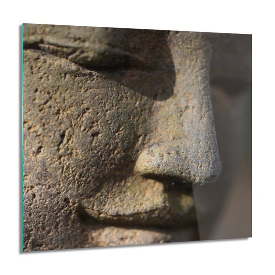 ArtprintCave, Budda bożek rzeźba Obraz na szkle na ścianę, 60x60 cm ArtPrintCave