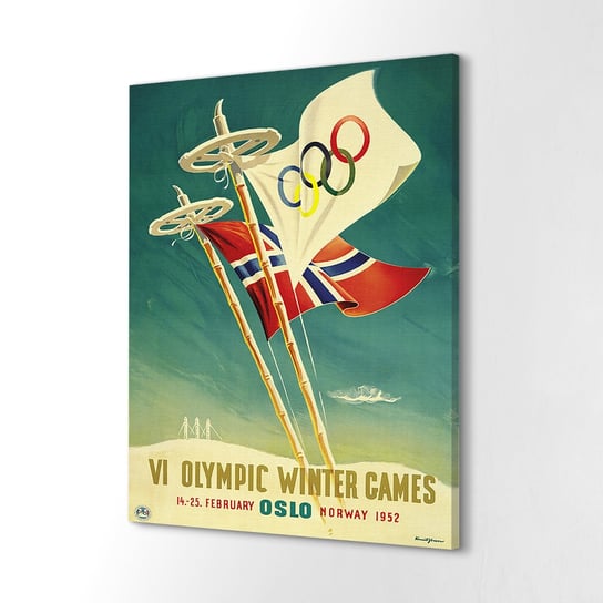 ArtprintCave, Canvas dekoracja Zimowe Igrzyska Olimpijskie 40x60 cm ArtPrintCave