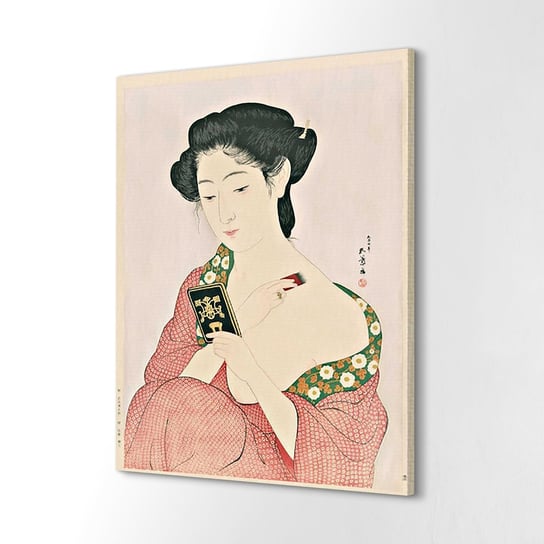 ArtprintCave, Canvas do kuchni Puder Goyo Japonka makijaż, 60x80 cm ArtPrintCave
