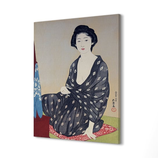 ArtprintCave, Canvas ścienny Kobieta latem H. Goyo Ukiyo-e 40x60 cm ArtPrintCave