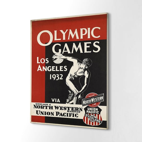 ArtprintCave, Canvas ścienny Reprodukcja plakat Olimpiada, 60x80 cm ArtPrintCave