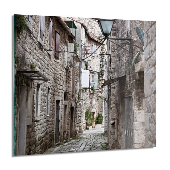 ArtprintCave, Chorwacja uliczka Obraz szklany na ścianę, 60x60 cm ArtPrintCave