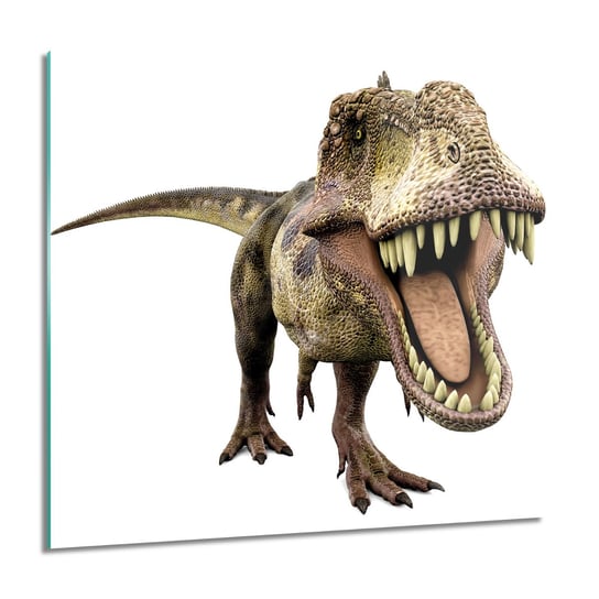 ArtprintCave, Dinozaur T- REX zęby Obraz na szkle, 60x60 cm ArtPrintCave