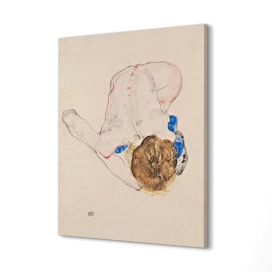 ArtprintCave, Druk na płótnie 40x60 cm E. Schiele Pochylona kobieta, ArtPrintCave