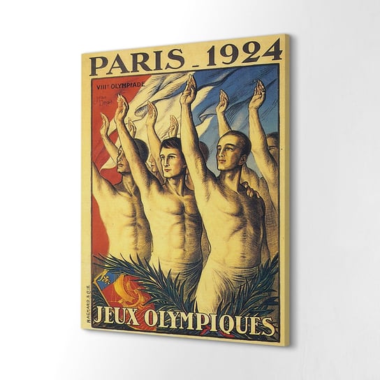 ArtprintCave, Druk na płótnie 40x60 cm Paryż Igrzyska Olimpijskie, ArtPrintCave