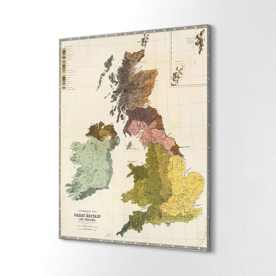 ArtprintCave, Druk na płótnie Wielka Brytania i Irlandia, 60x80 cm ArtPrintCave
