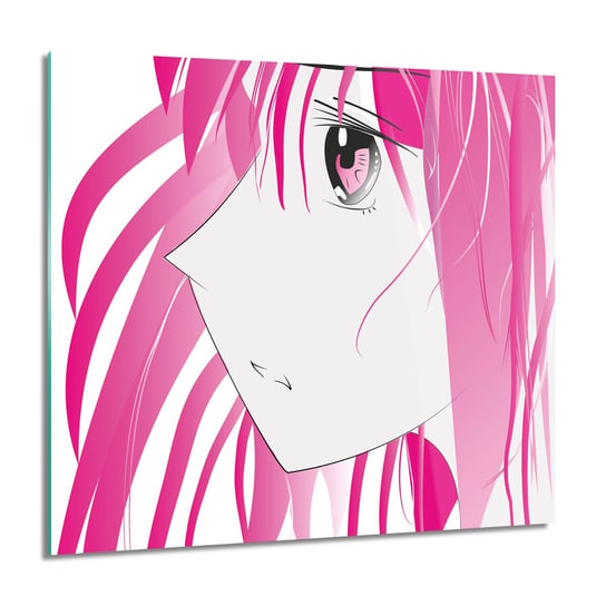 ArtprintCave, Dziewczyna anime Foto na szkle na ścianę, 60x60 cm ArtPrintCave