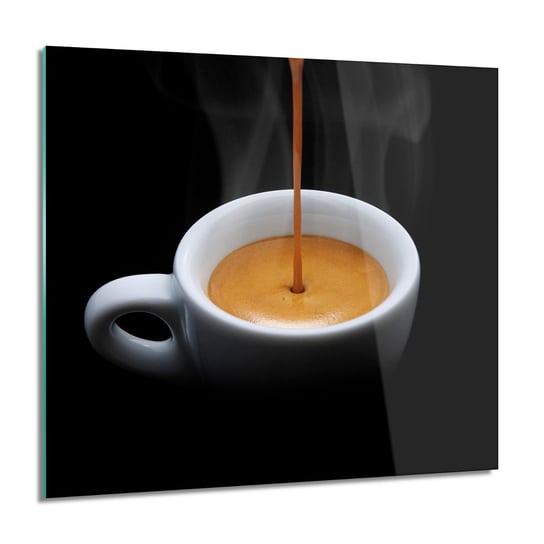 ArtprintCave, Filiżanka kawy do łazienki Obraz na szkle, 60x60 cm ArtPrintCave