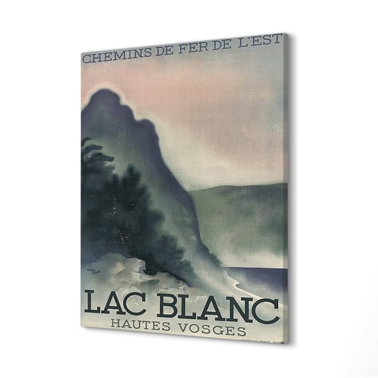 ArtPrintCave, Foto-obraz canvas, 40x60 cm Lac Blanc podróże Francja ArtPrintCave