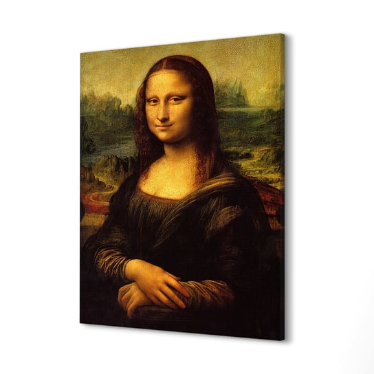 ArtPrintCave, Foto obraz na płótnie 60x80 cm Mona Lisa Reprodukcja ArtPrintCave