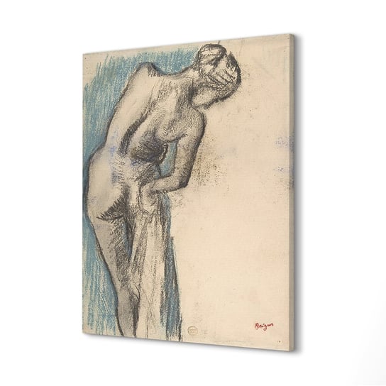 ArtprintCave, Fotografia na płótnie 40x60 cm Kąpiel kobieta ręcznik, ArtPrintCave