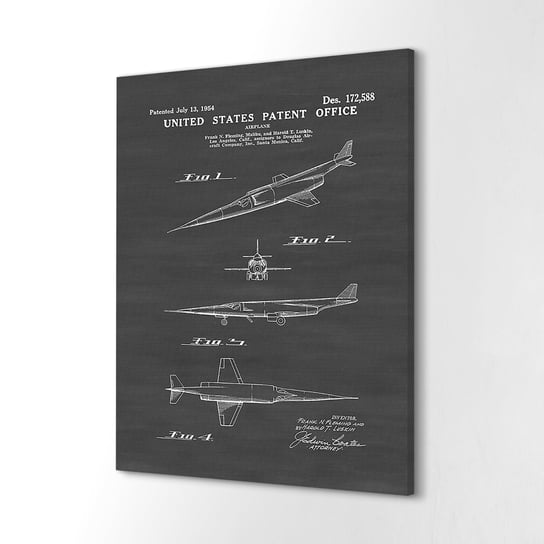 ArtprintCave, Fotoobraz na płótnie Samolot Douglas X USA, 60x80 cm ArtPrintCave