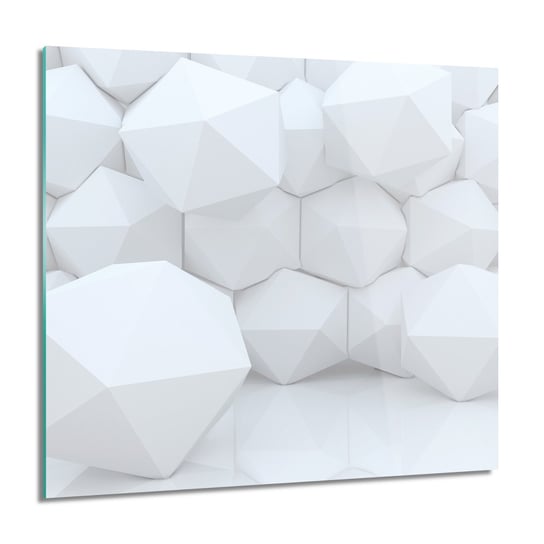 ArtprintCave, Geometryczny wzór 3D Foto szklane, 60x60 cm nowoczesne, ArtPrintCave