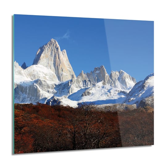 ArtprintCave, Góry jesień szczyty Obraz szklany ścienny, 60x60 cm ArtPrintCave