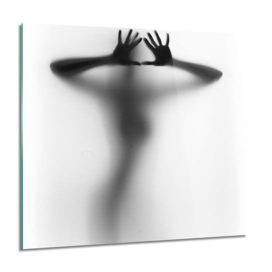 ArtprintCave, Kobieta ciało cień kwadrat Obraz na szkle, 60x60 cm ArtPrintCave
