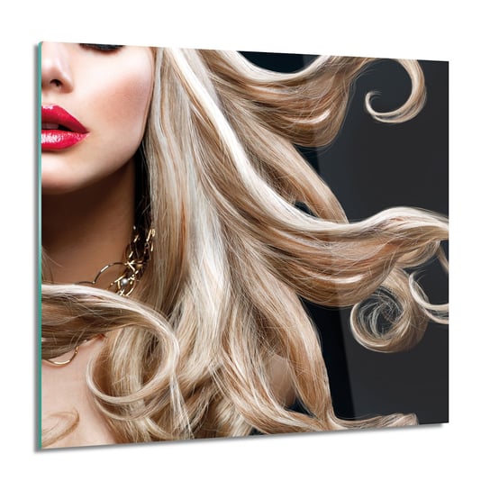 ArtprintCave, Kobieta długie włosy Foto szklane ścienne, 60x60 cm ArtPrintCave